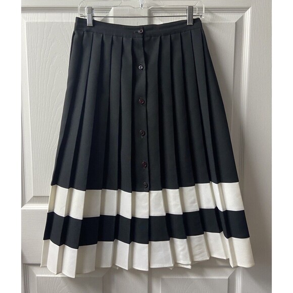 Emeral Isle Sportwear Pleated Skirt Juniors Size 13-14 Midi Classic Made in USA - Picture 1 of 6